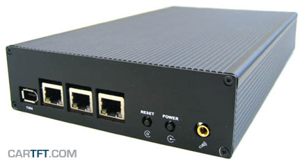 CALU-M2-4LAN - P4-M Car-PC Barebone --4x LAN