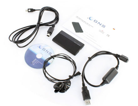 Car-PC USB GPS Receiver (<b>Sirf 3</b> chipset) with RDS/TMC (for external aerial)