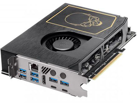 Intel NUC11DBBi9 (Intel Core i9-11900KB up to 4,90GHz, 1x HDMI, 2x Thunderbolt 4, <b> PCIe Formfactor</b>)