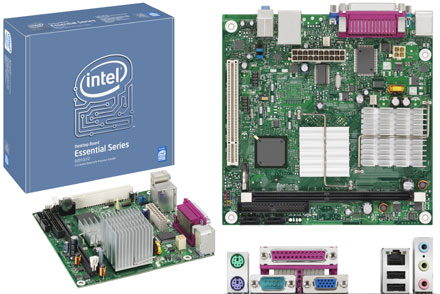 Intel D201GLY2 (mit integrierter Celeron 1.2Ghz CPU) [<b>LFTERLOS</b>]