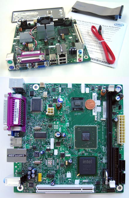 Car-PC 10x Intel D945GCLF<b>2D</b> (with integrated Atom 2x 1.6Ghz CPU) <b>[10-units-pack]</b>